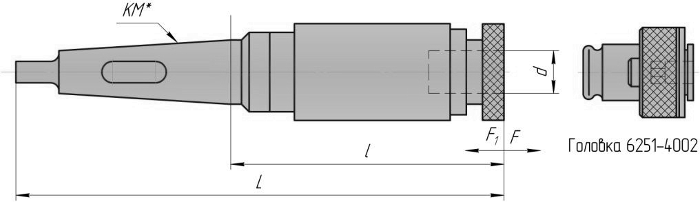 Патроны резьбонарезные с хвостовиком конус Морзе Тип ВЕ по ГОСТ 25557-2016 